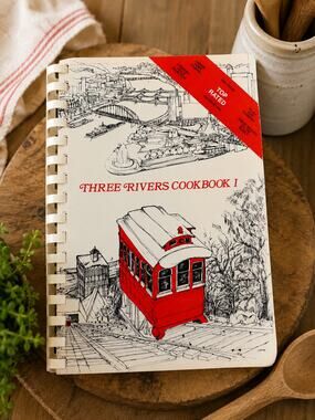 Vintage Three Rivers Cookbook I – Pittsburgh Community Cookbook – 10th Printing